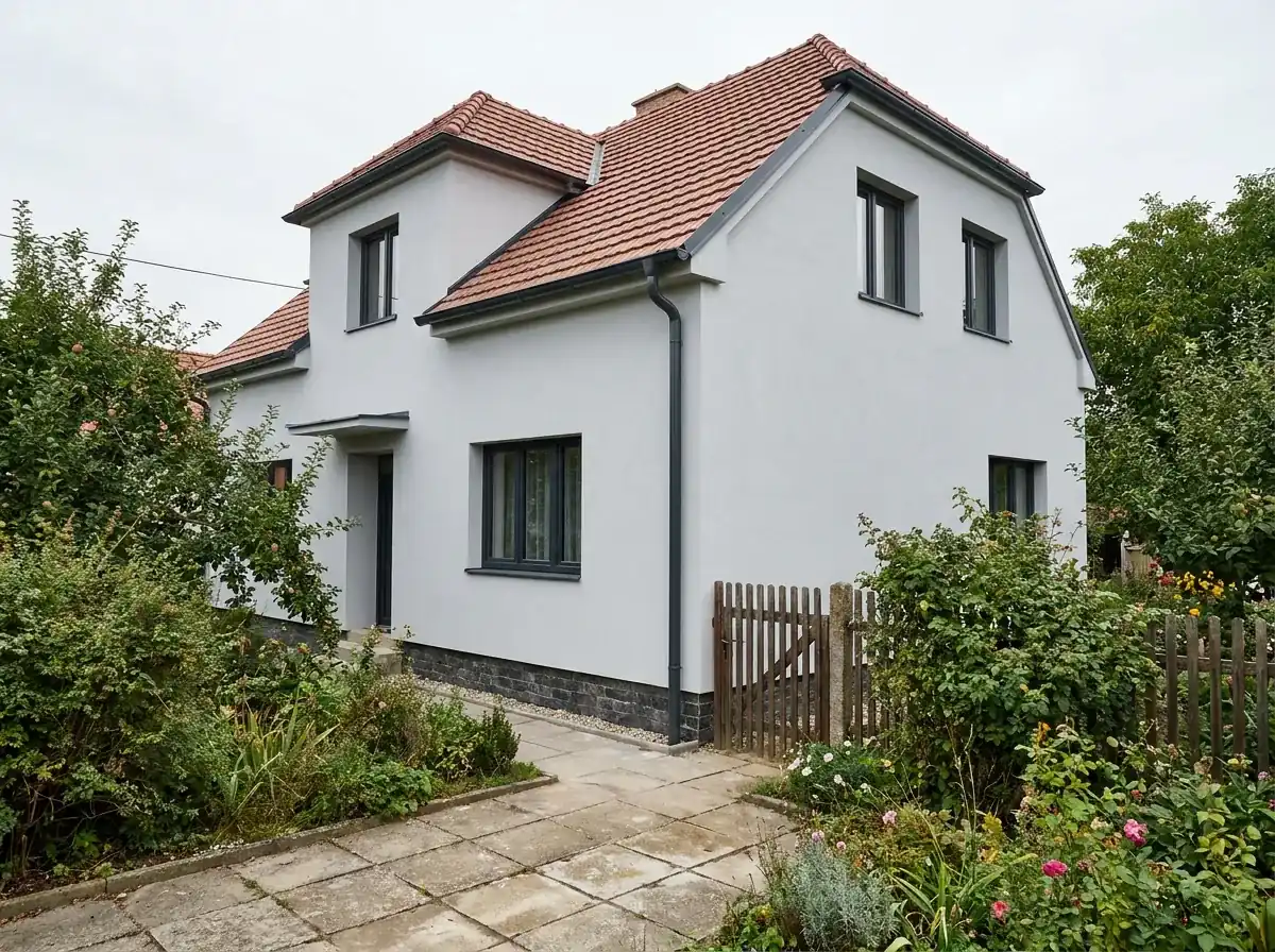 Rekonstruovaný rodinný dům – fasáda